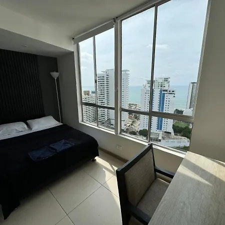 Apartamento Apto Con Vista Al Mar Y Cerca A Todo En Cartagena